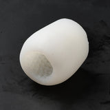 2 PCS 3D Pine Cone DIY Candle Silicone Molds, for Scented Candle Making, White, 6.8x7.1cm, Inner Diameter: 4x6.6cm