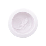 4PCS DIY Candle Silicone Molds, Resin Casting Molds, For UV Resin, Epoxy Resin Jewelry Making, Moon, White, 8.6x2.7cm