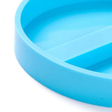 Flat Round DIY Mobile Phone Support Silicone Molds, Resin Casting Molds, For UV Resin, Epoxy Resin Jewelry Making, Deep Sky Blue, 108x16mm, Inner Diameter: 99x44mm