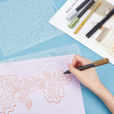 White Drawing Painting Stencils