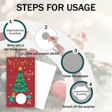 120 Sheets Rectangle Coated Scratch Off Film Reward Cards, DIY Scraping Award Card, Mixed Shapes, 90x50mm