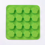 Food Grade Silicone Molds, Fondant Molds, For DIY Cake Decoration, Chocolate, Candy Mold, Dog Paw Prints, Random Single Color or Random Mixed Color, 156x159x14.5mm