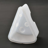 3PCS Cheese DIY Candle Silicone Molds Making, for UV Resin, Epoxy Resin Jewelry Making, White, 8.5x6.3x4.6cm