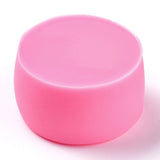 5 pc Food Grade Silicone Molds, Fondant Molds, For DIY Cake Decoration, Chocolate, Candy, Soap Making, Beautiful Girl, Deep Pink, 76x44mm, Inner Diameter: 64mm