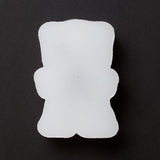 2PCS DIY Candle Making Silicone Molds, Resin Casting Molds, Nendoroid, White, 9.3x6.4x2.2cm