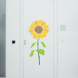 Sunflower Pattern Drawing Painting Stencils