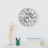 Clock Drawing Painting Stencils with Paint Brush