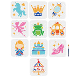 Fairy Tale Theme Drawing Painting Stencils