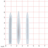 Pen & Pen Pot Silicone Molds, For UV Resin, Epoxy Resin Jewelry Making, Transfer Pipettes, Disposable Latex Finger Cots and Measuring Cup Plastic Tools, White, 158x20x15.5mm