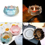 1PCS DIY Silicone Ashtray & Candle Holder Molds, Resin Casting Molds