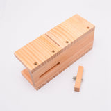 1 Set Pine Soap Making Cutting Tool, Soap Mold, BurlyWood, 249x116.5x84.5mm, Accessories: 81x24x32.5mm