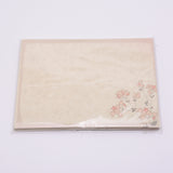 Paper Envelope, Rectangle with Flower Pattern, Antique White, 12.3x17.5x0.06cm, about 10pcs/bag, 2bags/set