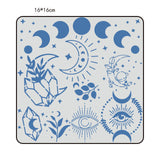 Globleland Stainless Steel Cutting Dies Stencils, for DIY Scrapbooking/Photo Album, Decorative Embossing DIY Paper Card, Stainless Steel Color, Moon Pattern, 160x160x0.5mm