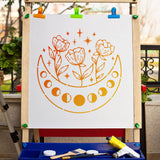 Tulip Pattern Drawing Painting Stencils