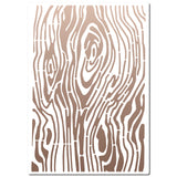 Wood Grain Pattern Drawing Painting Stencils