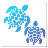 Sea Turtle Pattern Drawing Painting Stencils