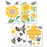 Bees Theme Drawing Painting Stencils Sets