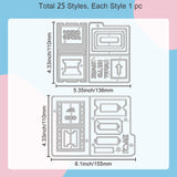 Folders Cutting Dies, 2pcs/set