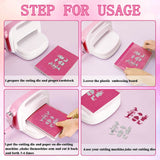 Christmas Cake Carbon Steel Cutting Dies Stencils, for DIY Scrapbooking, Photo Album, Decorative Embossing Paper Card, Greeting Card Mold, Food, 94~110x70~145x0.8mm, 2pcs/set