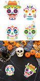 Cinco de Mayo Carbon Steel Cutting Dies Stencils, for DIY Scrapbooking, Photo Album, Decorative Embossing Paper Card, Sugar Skull, 81~94x104~157x0.8mm, 2pcs/set