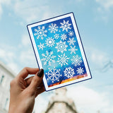 Snowflake Carbon Steel Cutting Dies Stencils, for DIY Scrapbooking, Photo Album, Decorative Embossing Paper Card, 144x104x0.8mm