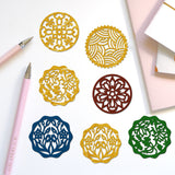 Flower Carbon Steel Cutting Dies Stencils, for DIY Scrapbooking, Photo Album, Decorative Embossing Paper Card, 109x161x0.8mm