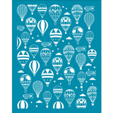 Hot Air Balloon Silk Screen Printing Stencil