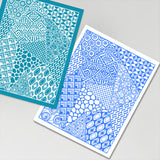 Mixed Shapes Silk Screen Printing Stencil