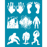 Footprint Silk Screen Printing Stencil