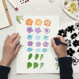 Flower PVC Stamps