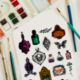 Mixed Shapes PVC Stamps