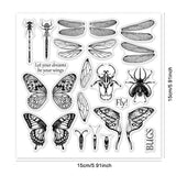 Insects PVC Plastic Stamps