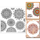 Floral PVC Plastic Stamps