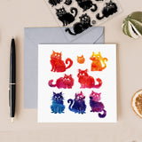 Cat Shape PVC Plastic Stamps