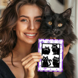 Cat Shape PVC Plastic Stamps