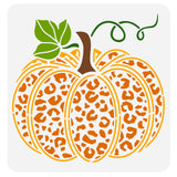 Pumpkin Pattern Drawing Painting Stencils
