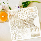 Mixed Patterns Drawing Painting Stencils