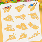 Airplane Pattern Drawing Painting Stencils