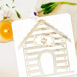 House Pattern Drawing Painting Stencils