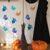 Halloween Themed Pattern Drawing Painting Stencils