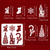Christmas Bell Drawing Painting Stencils