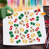 Dollar Sign Drawing Painting Stencils