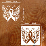 Butterfly Pattern Drawing Painting Stencils