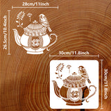 Teapot Pattern Drawing Painting Stencils