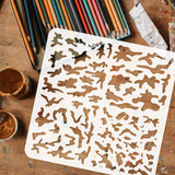 Camouflage Pattern Drawing Painting Stencils