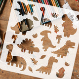 Dinosaur Drawing Painting Stencils