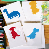 Dinosaur Drawing Painting Stencils