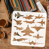 Airplane Drawing Painting Stencils