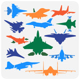Airplane Drawing Painting Stencils