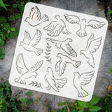 Pigeon Drawing Painting Stencils